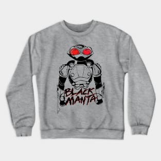 Black Manta Crewneck Sweatshirt